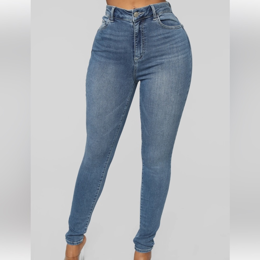 High Rise Skinny Jeans